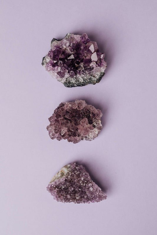 Heilenergiegeladener Amethyst-Quarz-Kristall